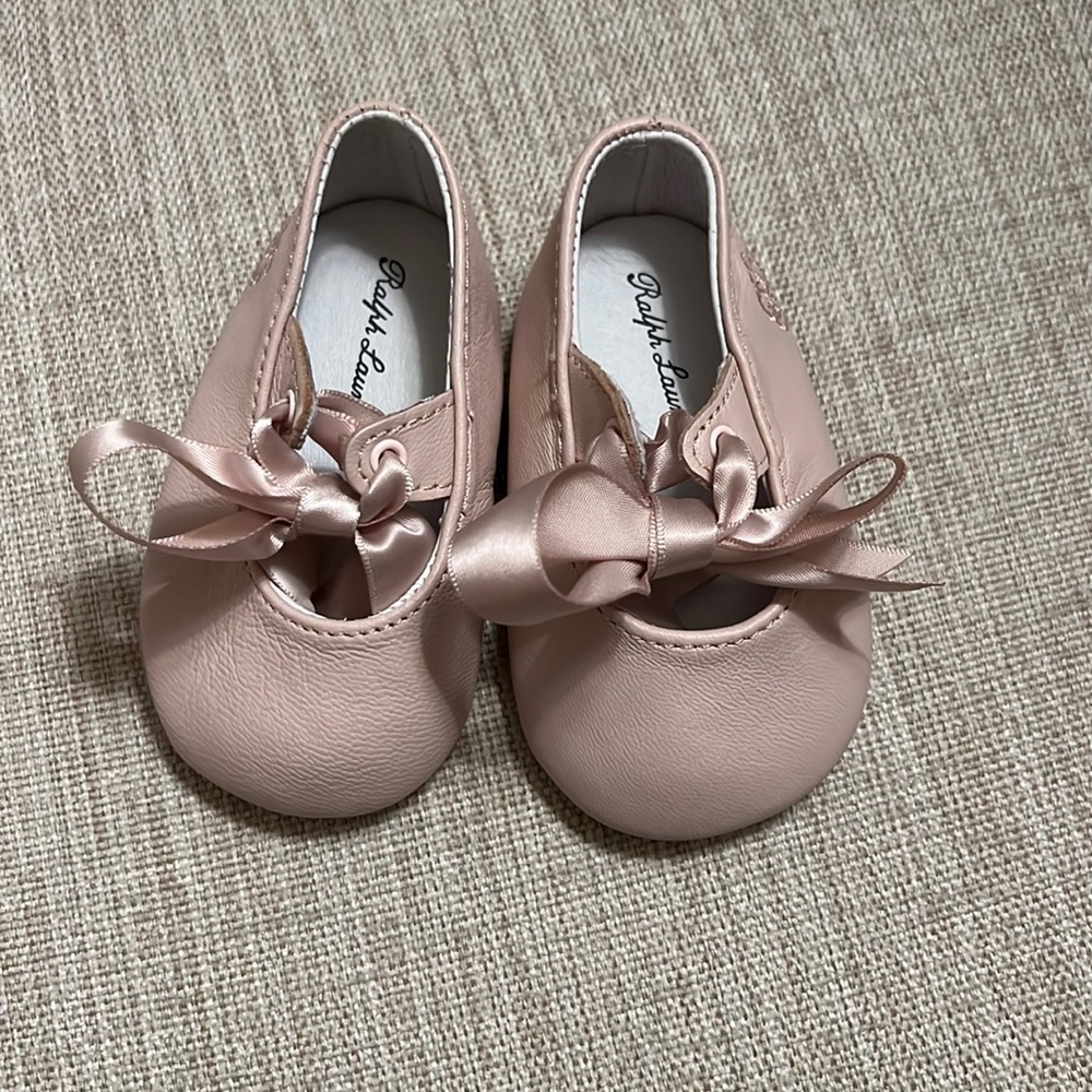 Ralph Lauren baby slippers
